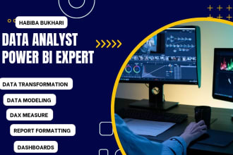 be your power bi dashboards and reports expert