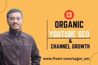 do organic youtube video SEO to grow your channel