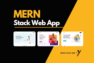 develop full stack web app with react, next js, and node js