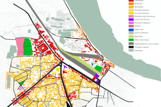 do diagrams and mapping visulaization by illustrator and photoshop based work
