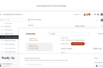 design saas dashboards and applications