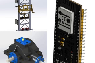 create 3d mechanical parts, 2d drawings, assemblies on solidworks, onshap