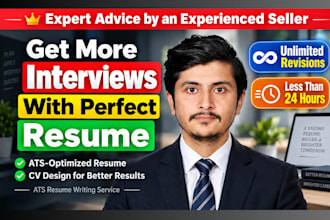 provide ats resume writing service ats optimized resume cv design in 24 hours