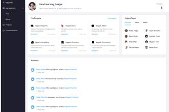 design a beautiful dashboard UI