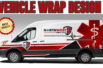 do creative van wrap design, vehicle wrap, car wrap design and truck wrap design
