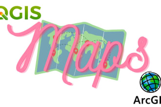 create maps for you in qgis, arcgis, leaflet, googlemaps
