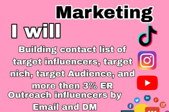 do influencers research and outreach influencer marketing