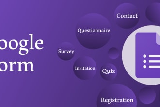 create google forms for your surveys