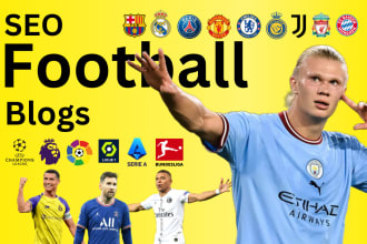 write engaging, well researched football articles