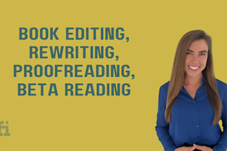 edit and proofread your book