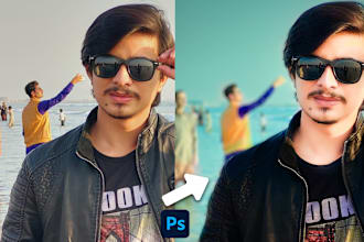 do skin retouching, image editing, photo editing