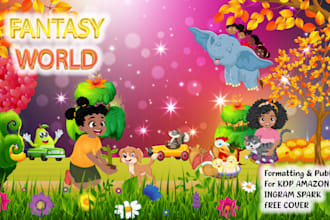 design children story book illustrations