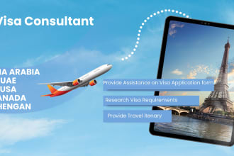 be your visa consultant to help you with your visa needs