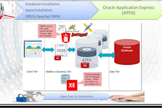 install and configure low code oracle apex