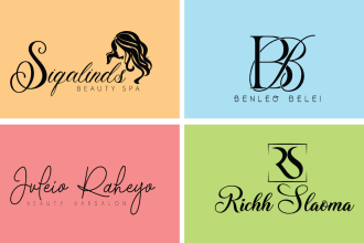 do  beauty, cosmetic spa hair salon fashion, logo