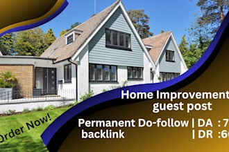 do home improvement guest post on high quality blogs