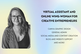 be your creative virtual assistant and canva expert
