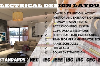 design electrical systems for a city permit