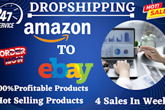 do amazon aliexpress or walmart to ebay dropshipping listings