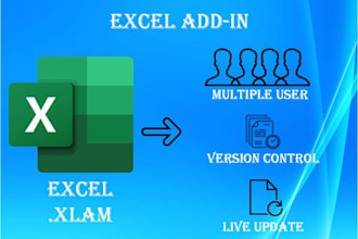 build an excel xlam addin