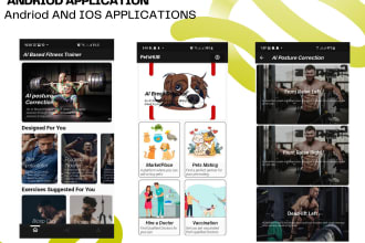 develop flutter mobile and iphone responsive mobile application