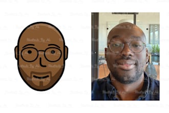 design icon avatar from photo