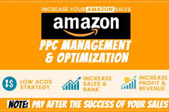 setup and optimize your amazon PPC campaigns , amazon fba ppc ads campaigns