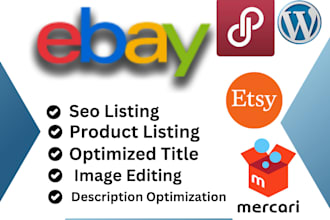 product listing ebay, poshmark, etsy, fb, craiglist nextdoor