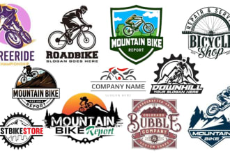 do vintage,adventure,mountain,bicycle and bike logo design