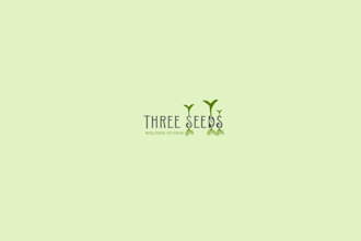 design renowned credible three seeds wellness studios logo