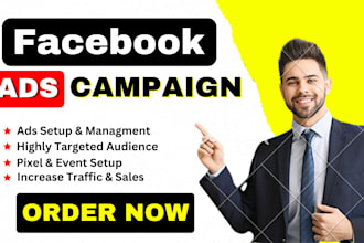 run on facebook ads, fb advertising and instagram ads campaign