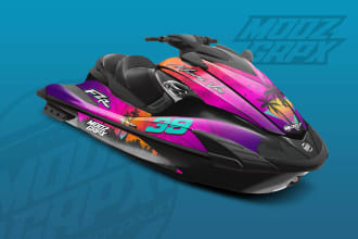 jetski design graphics wrap