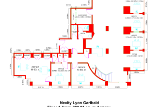 redraw 2d floor plan in autocad for real estate agent