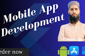 develop android and ios apps in flutter