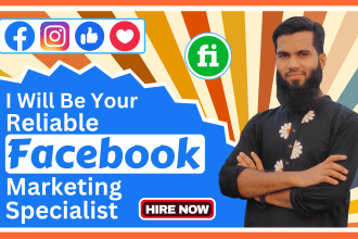 be your reliable facebook marketing specialist