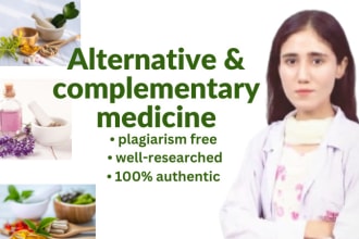 provide articles on holistic, complementary therapies and alternative medicines