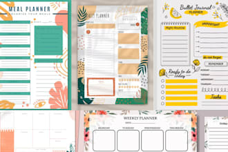 journal cover,notebook cover,digital planner,kdp journal