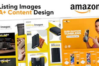 design high converting amazon listings and aplus content