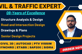 do civil transportation engineering vissim synchro projects