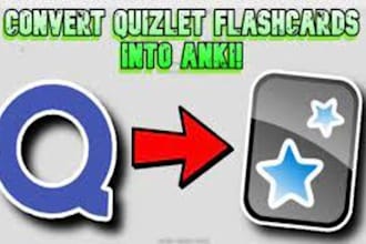 make engaging flashcards for quizlet and anki