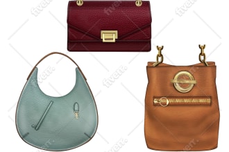 render 3d, bags, wallets and belts
