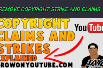 remove copyright strikes and violations send counter notice to youtube by dmca