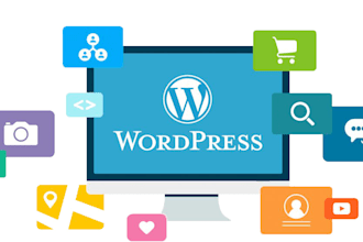 create and maintain a wordpress website