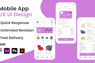 design a unique and stunning uxui for app in figma