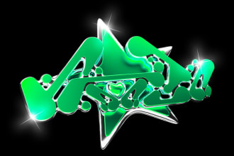 design custom font streetwear brand logo