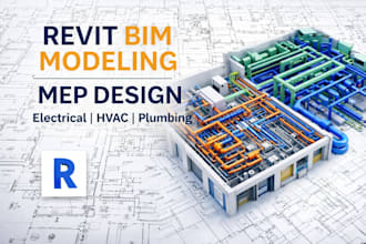 revit mep bim modeler, electrical, hvac, plumbing design