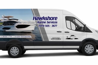 design and print a vehicle wrap for your car or van