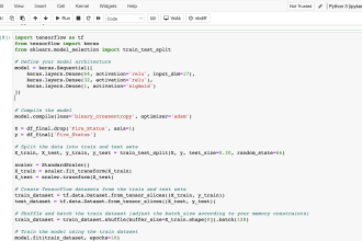 do modelling using ml models