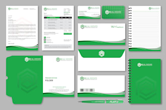 design business cards, letterhead, and branding stationery