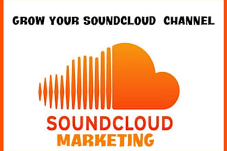promote 15,000 Plays, 100 Likes, 100 Comments or 100 Followers on SoundCloud